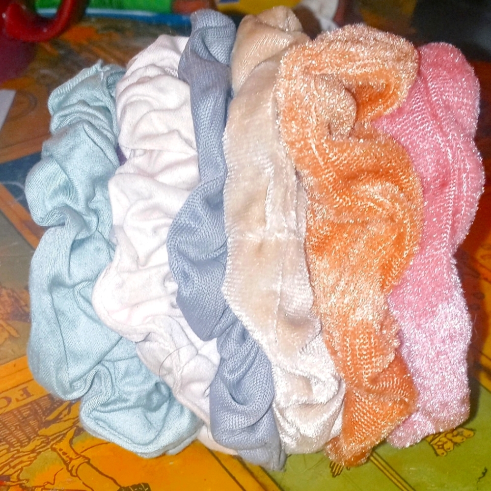 Hair scrunchies